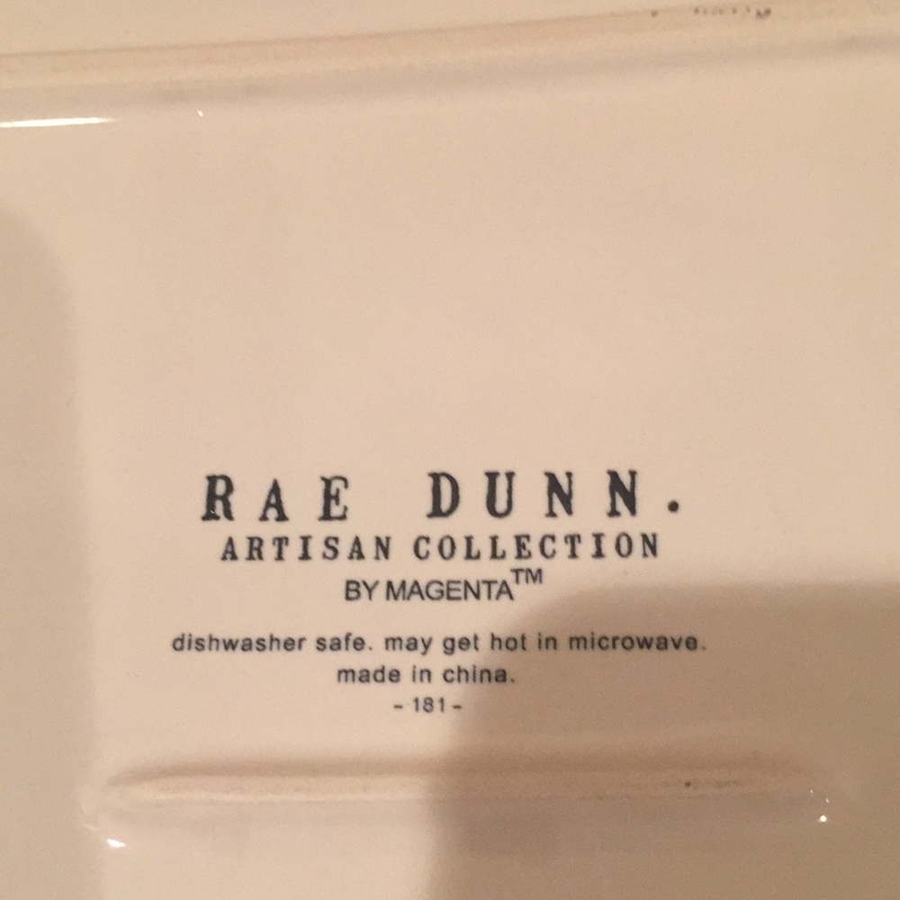 LAST ONE: Rae Dunn “Hot Stuff” ceramic trivet. - Picture 3 of 4